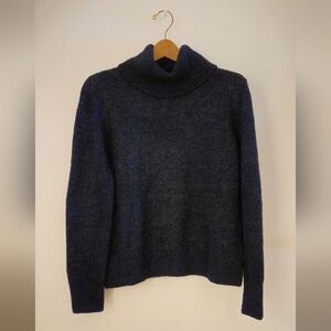 Banana Republic Midnight Blue Cowl Neck Sweater Size Medium